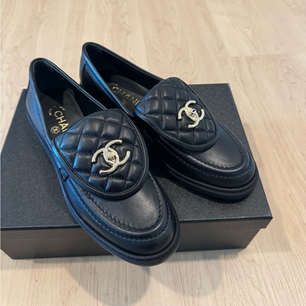 New In Box Chanel Loafers